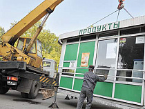 Количество нестационарных торговых объектов в регионе сокращается