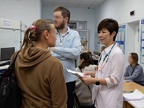 На ночную проверку здоровья в Гурьевск приехали более 100 человек