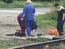 Трагедия: в Калининграде мужчине поездом отрезало ногу