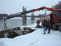 Литовские энергетики вызвали подъём воды в Немане в районе Советска