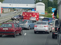 «Крымские чебуреки» заблокировали федеральную трассу в Калининградской области