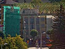 Глава Калининграда: негодяи разрисовали фасады на Ленинском проспекте