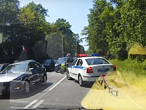 Обочечник попался ГИБДД на месте совершения на Куршской косе (видео)