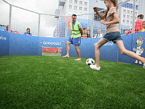 В Калининграде открылась фан-зона ЧМ-2018 (видео)