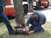 В Славске сгорел бассейн