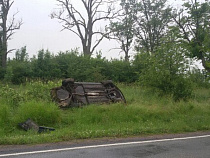 «Кувыркался метров 100»: серьезное ДТП на трассе Калининград - Правдинск