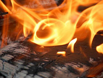 Под Калининградом сгорело пять тонн сена 