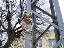 В Зеленоградске появились сразу три новых скульптуры котов