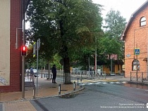 В Зеленоградске возможны пробки из-за переноса пешеходного перехода