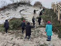 Куршскую косу начали готовить к шторму