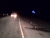 В Гурьевском районе автомобиль сбил пьяного пешехода 