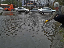 В Калининграде утонула “зебра” (видео, фото)