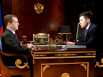 Антон Алиханов обсудил с Дмитрием Медведевым планы по мелиорации в регионе