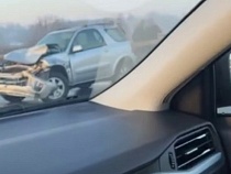 Массовое столкновение тормознуло Берлинский мост в Калининграде