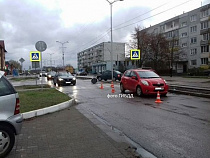 На пешеходном переходе сбили школьницу 