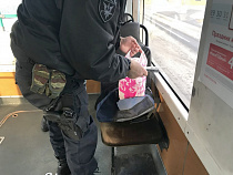 Росгвардия нашла яблоко и лук в забытой в троллейбусе сумке