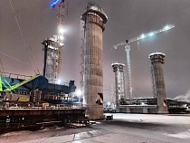 На новом мосту в Калининграде поставили противовесы вертикального подъёма