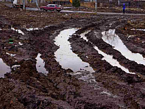 Дети Калининграда ходят в школу в пакетах