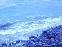 Шторм подмыл основание Куршской косы