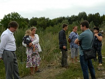 В Калининградской области несколько недель горит закрытая свалка ТБО