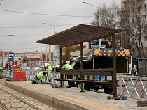 В Калининграде назвали дату запуска людей в трамваи с высоких остановок