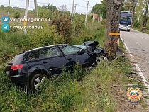 Под Гурьевском немцы врезались в «Ауди» с россиянами