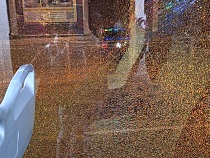 У Южного вокзала в Калининграде обстреляли трамвай с пассажирами