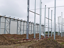 Ёмкость строящегося под Черняховском зернохранилища составит более 10 тысяч тонн