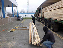 В Калининграде задержали 20 тонн пиломатериалов
