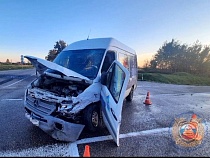 На перекрёстке глупых и отважных в Гурьевском районе вновь авария