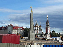 В Гусеве поставили золотого ангела (фото)