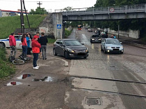 На улице Полтавской сбили пенсионерку на велосипеде