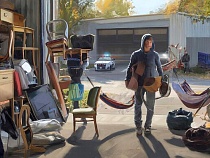 В Калининграде 19-летний незаметно вынес из магазина мебель на 1 млн