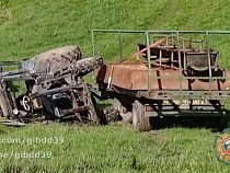 В Озёрском районе человека убил трактор
