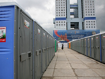 Больше туалетов появится в Калининграде ко второму матчу ЧМ-2018