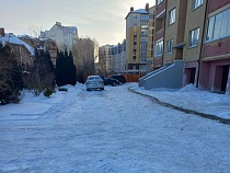 Зеленоградск шокировал всех музеем неубранного снега