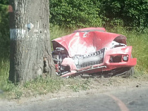 У «Нессельбека» «Ауди ТТ» врезалась в дерево: «инсайдер» рассказал подробности