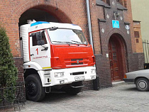 В Правдинске сгорел ангар, а в Светлогорске потушили мусорку