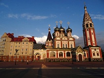 Главный ктитор Николай Цуканов оплатил роспись храма в Гусеве