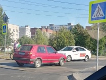 С места ДТП на ул. Горького сбежали водитель и сбитый им ребёнок 