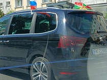 Немец приехал в Калининград отмечать публично День пограничника