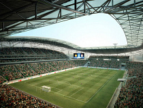 Правительство России утвердило изменение вместимости стадионов в Калининграде и Екатеринбурге