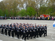 В Калининградской области прошел военный парад к 311-летию со дня основания Балтийского флота