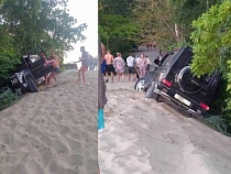 Водителя застрявшего на пляже в Балтийске элитного «Брабуса» наказали 
