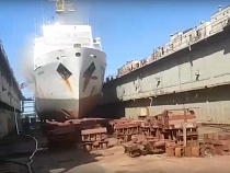 В Калининградской области спасли от взрыва научное судно «Атлантида»