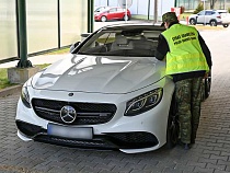 Угнанный в Польше «Мерседес» приехал из Калининградской области 