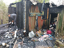 42-летний мужчина погиб на пожаре в садовом домике