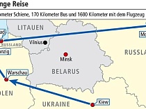 Калининград стал перевалочным пунктом для едущих в Россию украинцев
