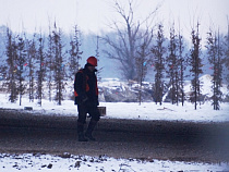 За сутки на региональных дорогах трижды убирали снежные заносы