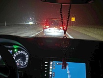 Немка провела ночь на въезде из Польши в Калининградскую область